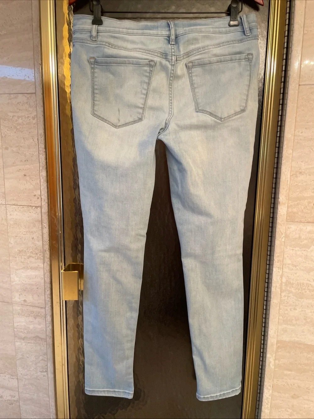 Refuge Light Blue Distressed Women's Jeans Size 10